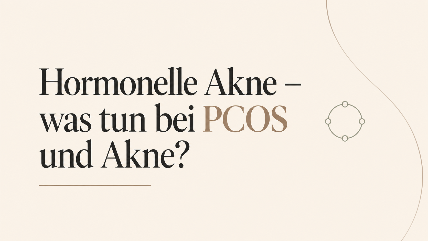 PCOS und Akne